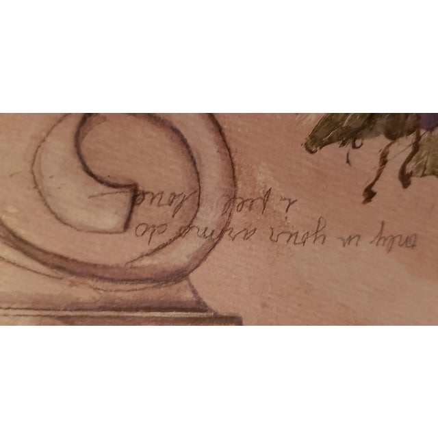 Wood 1980s L' Amour Sheet Music, Framed - a Pair For Sale - Image 7 of 13