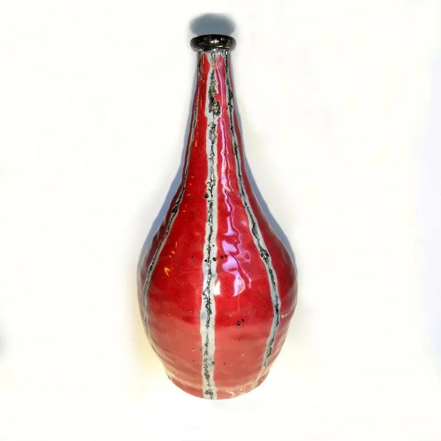 1950s Italian Terracotta Vase from Gotti, 1950s For Sale - Image 5 of 5