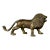 Vintage Brass Lion Figurine For Sale