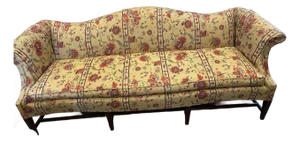 Vintage Camelback Sofa