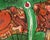 A 1968 mixed media drawing by the American artist James L. Bruch (1942-2023). This abstract work is predominantly a...
