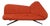Papillon Two-Seater Sofa Bed in Orange with Manual Function by Bonaldo For Sale