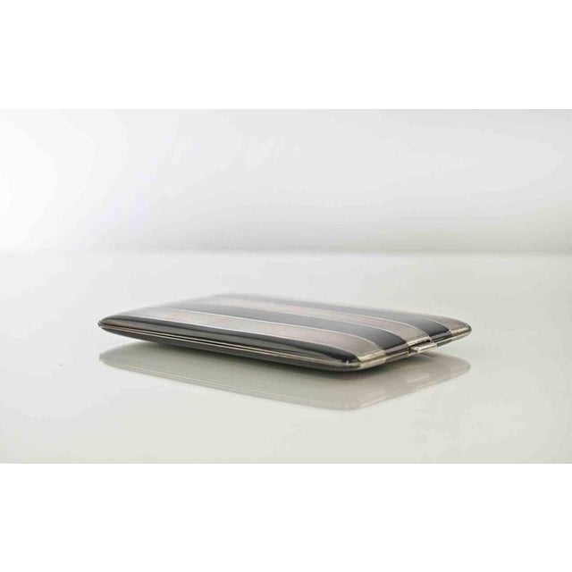 Bauhaus Vintage Bauhaus Cigarette Case, 1940s For Sale - Image 3 of 5