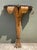 Vintage Gilt Metal and Marble Wall Console For Sale In West Palm - Image 6 of 13