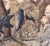 18th C. French Hand Woven Aubusson Tapestry With Birds, Ruins, and Floral Border For Sale - Image 9 of 15