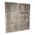 Vintage Natural Carved Wood Doors | Rustic Barn Doors | Handcrafted Statement Entryway 80x36 For Sale