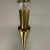 Metal Minimalist Brass Theatre Wall Light in the style of Stilnovo and Gio Ponti, Italy, 1950s For Sale - Image 7 of 18