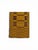 1970s Vintage Mustard & Chocolate Geometric Double Weave Jacquard Blanket For Sale - Image 5 of 6