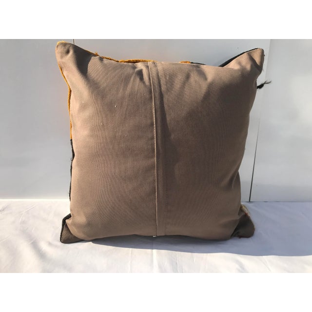 Multicolor Turkish Kilim Pillow Cover For Sale - Image 6 of 6