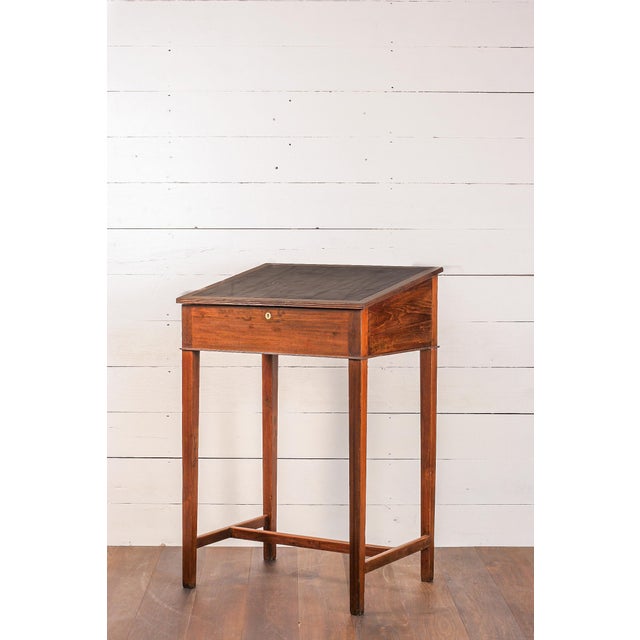 Antique AngloIndian Teak Standing Desk Chairish