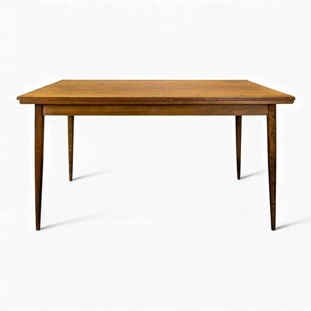 Vintage Scandinavian Teak Table For Sale - Image 6 of 6
