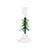 Celebrate the season with festive charm using this set of four Holiday Tree Taper Candle Holders. Crafted from 100%...