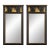 1950s Italian Friedman Brothers Neiclassical Style Mirrors - Pair For Sale
