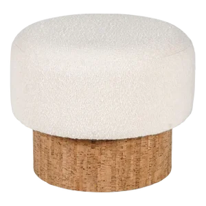 Boucle Cork Peg Stool