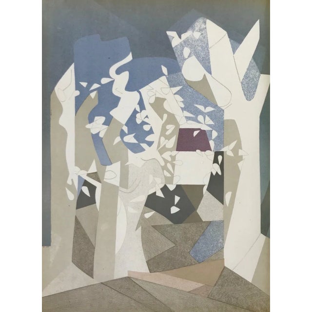 Artist: Andre Beaudin Country: France Title: – Untitled 7 Medium: Original Lithograph Marks: Not signed, Not numbered...