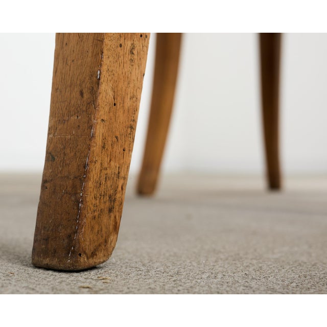 Pair of 19th Century Country French Provincial Fruitwood Armchairs For Sale - Image 15 of 18