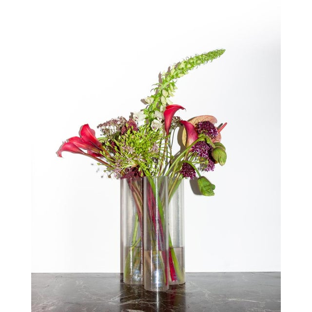 Plastic Amber Splash Vase by Mana For Sale - Image 7 of 17