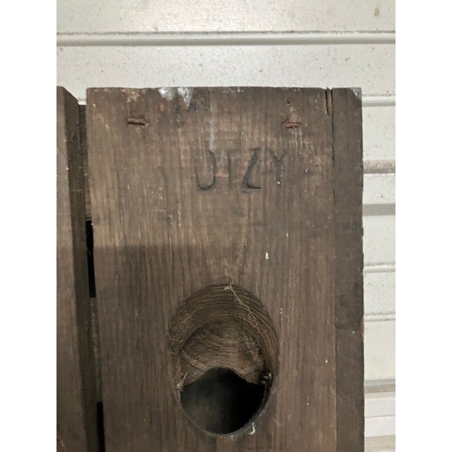 This Vintage A frame French Riddling Rack is from the 1982. Use for storage of unopened bottles or keep the memories and...