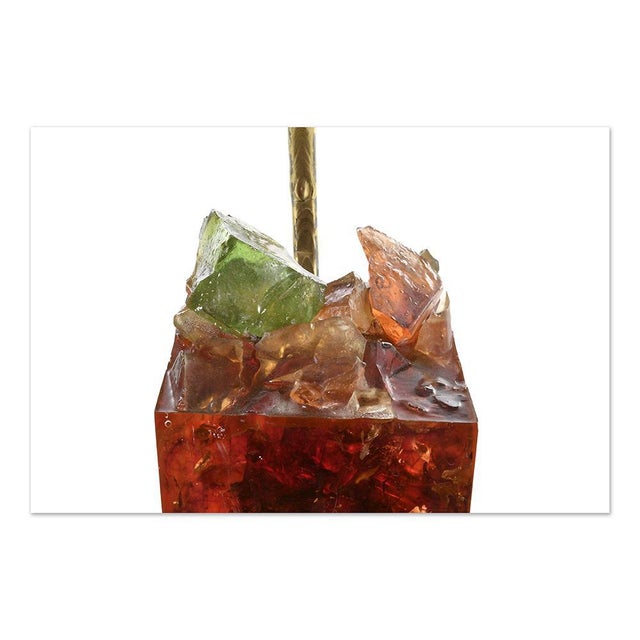 Henri Fernandez Fractal Resin Lamp by Henri Fernandez For Sale - Image 4 of 7