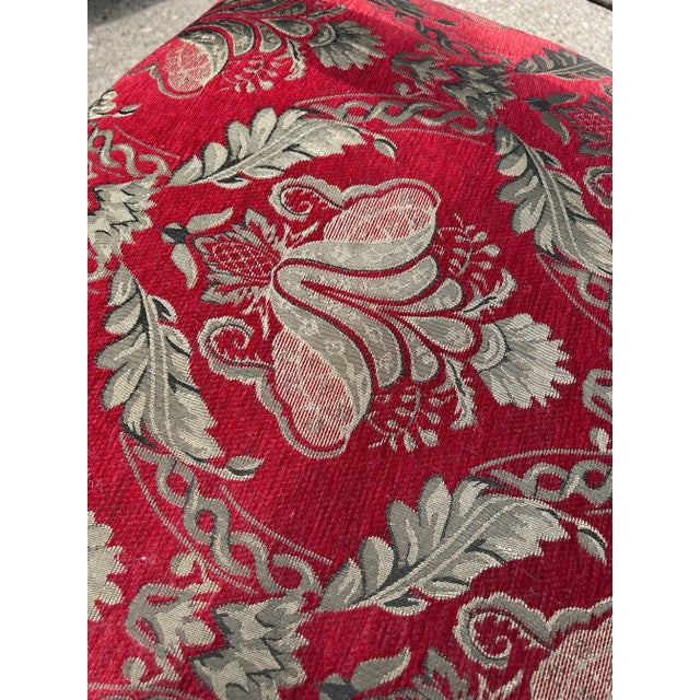 1990s Maitland-Smith Furniture Louis XV Bergere Upholstered Carved Chairs- a Pair For Sale - Image 12 of 13