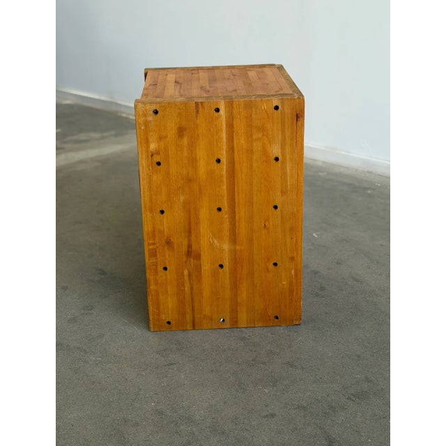 1970s Artisanal Reclaimed Wood Quad-Drawer Accent Chest For Sale - Image 11 of 11