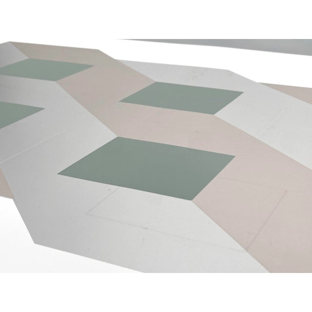 Modern Joachim Albrecht, Embossed Composition, 1970, Screenprint For Sale - Image 3 of 13