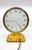 Gold 1940s Art Deco Etalage Reclame Mystery Clock Running Nicely For Sale - Image 8 of 14