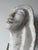 1980s 1980s Vintage Hand-Carved Marble Female Bust Sculpture For Sale - Image 5 of 12
