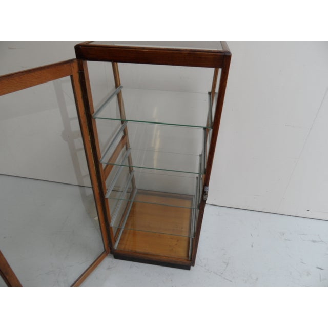 Antique Bakery Display Cabinet in Oak, 1890s For Sale - Image 12 of 14