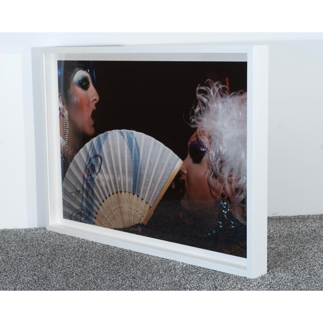 Contemporary Professionally Framed Fine Art, C-Print by Frank Torng, Fuchsia, the Fan, and the Friend (HerShe Series), 2010 For Sale - Image 3 of 4