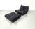 Set of French Togo Lounge Chair and Ottoman in Black Leather attributed to Michel Ducaroy for Ligne Roset, 1970s For Sale - Image 14 of 14