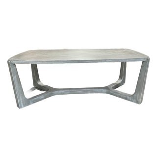 Century Furniture Light Grey Oak Coffee Table For Sale