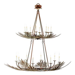 Naples Two Tier Chandelier by Lowcountry Originals For Sale