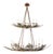 Naples Two Tier Chandelier by Lowcountry Originals For Sale
