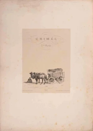 Auguste Raffet, Frontispiece for "Crimée", 2nd, Lithograph, 1830s