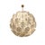 Large Gardenia Ball Pendant Lamp, 1950s For Sale - Image 4 of 4