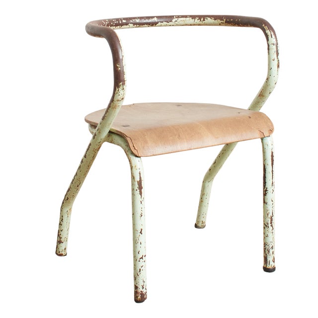 French 300 Children's Chair by Jacques Hitier for Mullca, 1940s For Sale