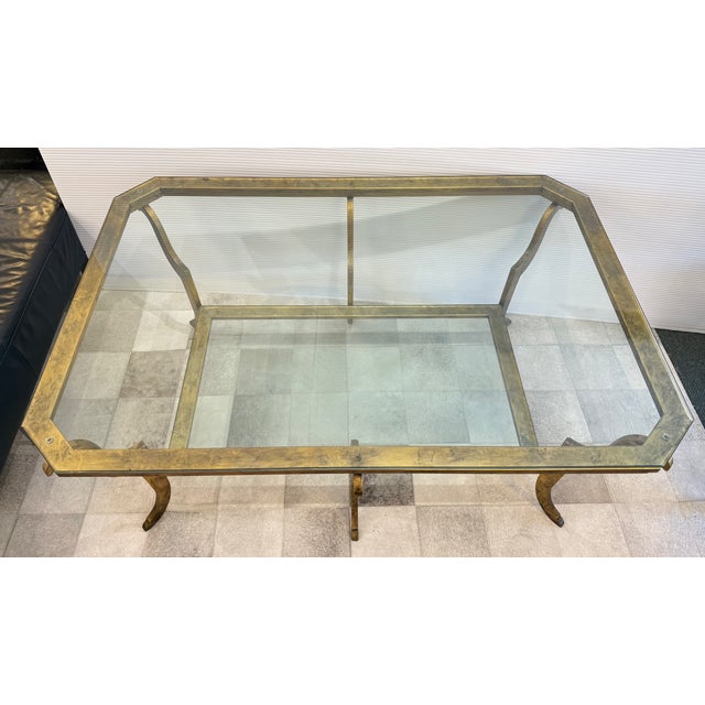 Hollywood Regency Cocktail Table For Sale - Image 4 of 13