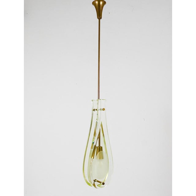 Model 2259 Drop Pendant Lamp by Max Ingrand for Fontana Arte, Italy, 1960s For Sale - Image 16 of 18