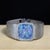 Vintage Longines Opal Mosaic Dial 34mm Diamond Bezel 18k White Gold Watch For Sale - Image 12 of 14