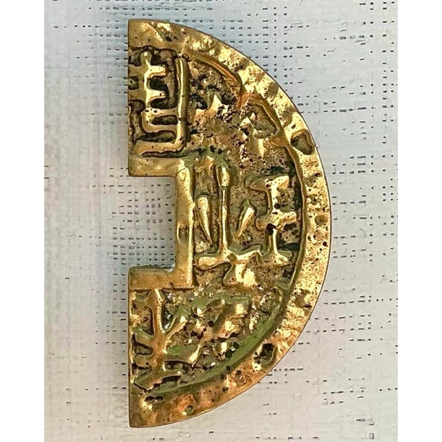 Vintage Grasscloth Standing Dry Bar For Sale - Image 12 of 12