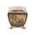 Paint Regency Painted and Penwork Bombe Box on Gilt Lion Paw Feet, English, Circa 1820 For Sale - Image 7 of 12