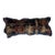 Pillow W/Antique Persian Rug Fragment, 7" X 17" For Sale