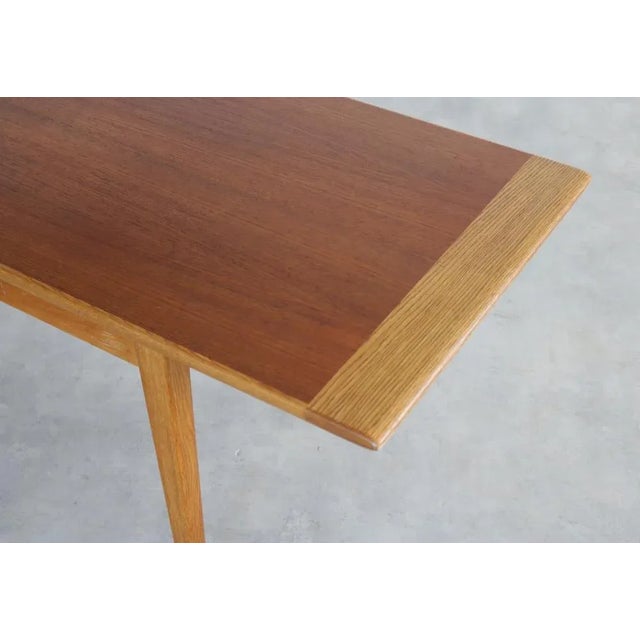 Brown Vintage Coffee Table, Swedish, 1960s For Sale - Image 8 of 12