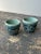 1960s Vintage Puerto Rican Pottery Incised Glazed Vessels by Hal Lasky, a Pair, Circa 1963 For Sale - Image 5 of 17