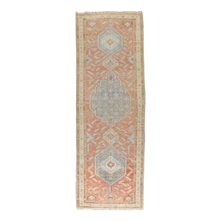 Early 20th Century Tribal Persian Malayer Runner - 3'5" x 10'4" For Sale