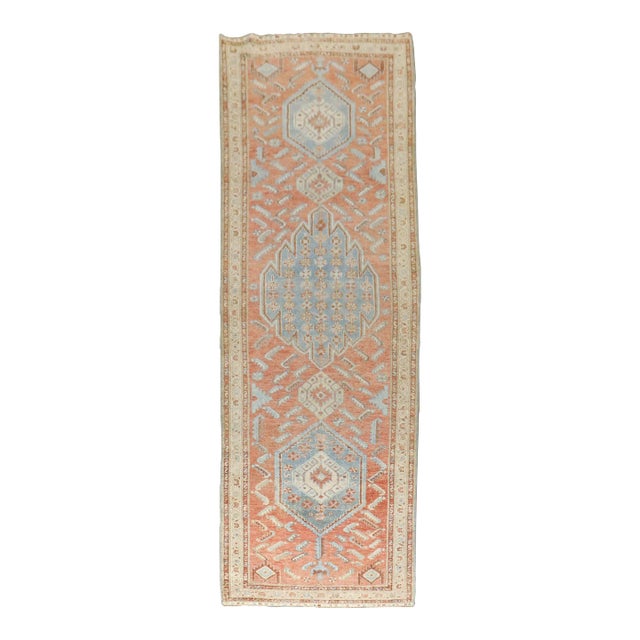 Early 20th Century Tribal Persian Malayer Runner - 3'5" x 10'4" For Sale