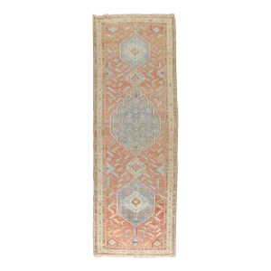 Tribal Persian Malayer Runner, 3'5'' X 10'4''