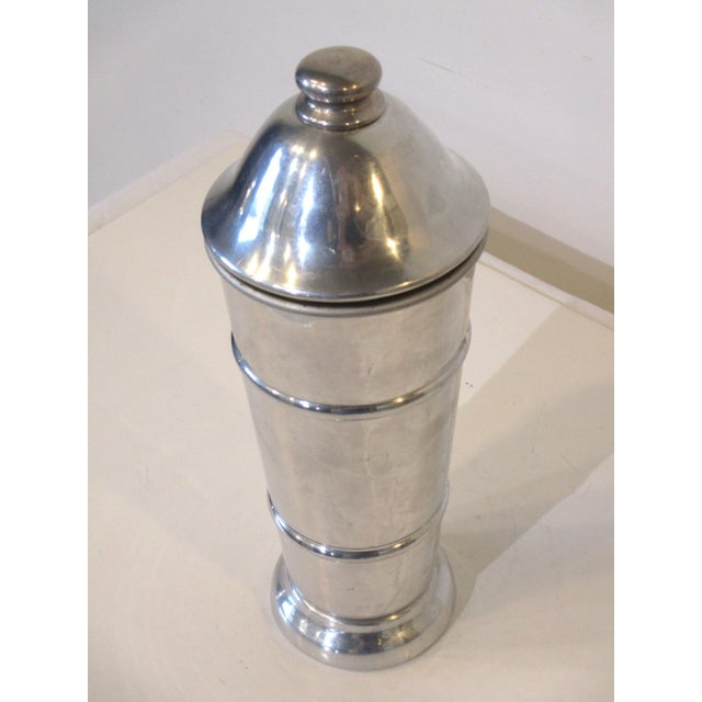 Mid 20th Century Kraftware Art Deco Aluminum Cocktail Shaker For Sale - Image 5 of 10
