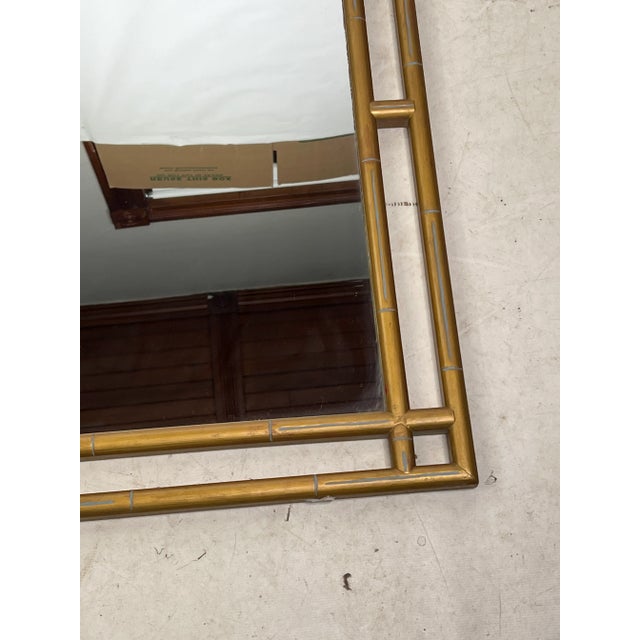 Wood Vintage Friedman Brothers Decorative Arts Inc. Mirror For Sale - Image 7 of 9